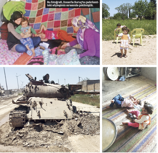 Sözümüzü tuttuk özgür  Kobani''ye misafir  olduk